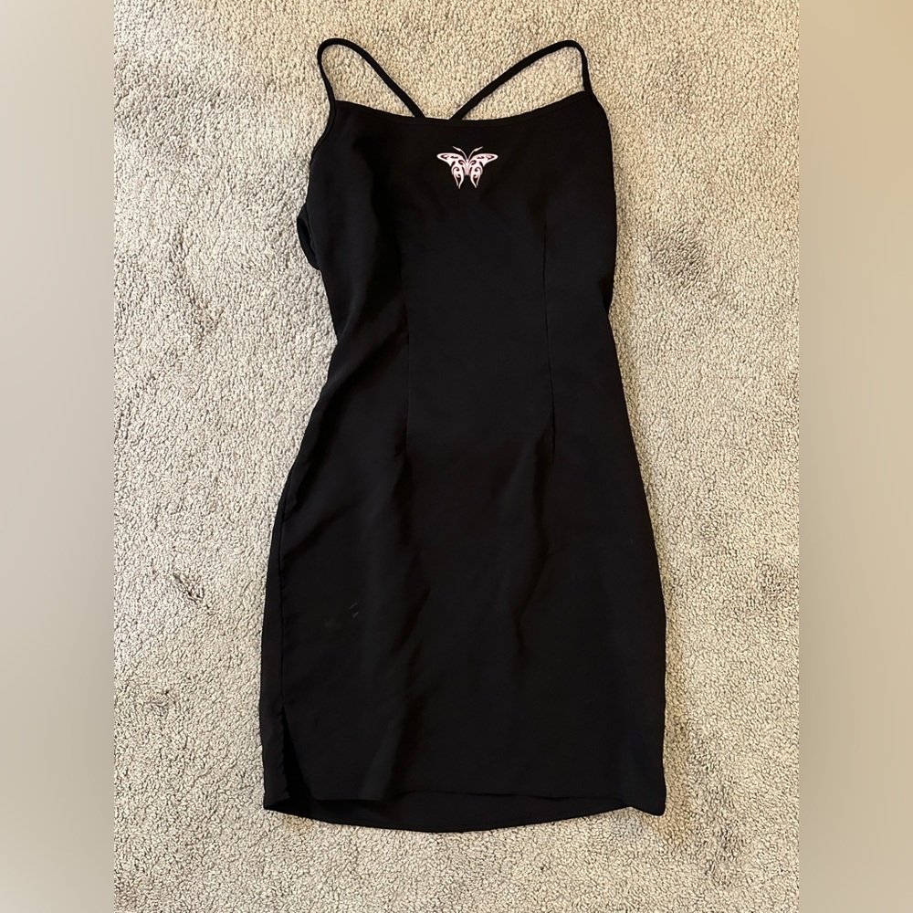 H&M black dress
